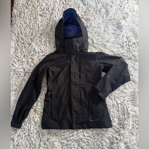 Patagonia Black and Purple Mesh Jacket